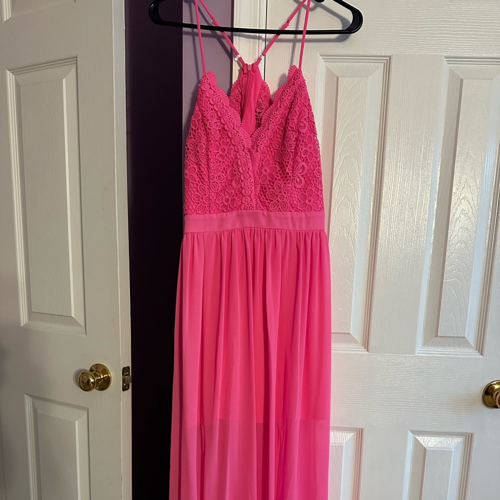 Strapless dress